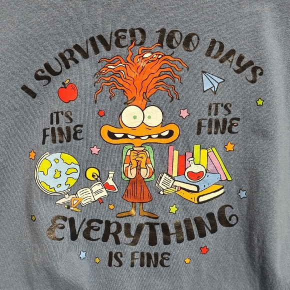 Upcycled Poncho Style Top with Black and White Stripes - Picture 6 of 7